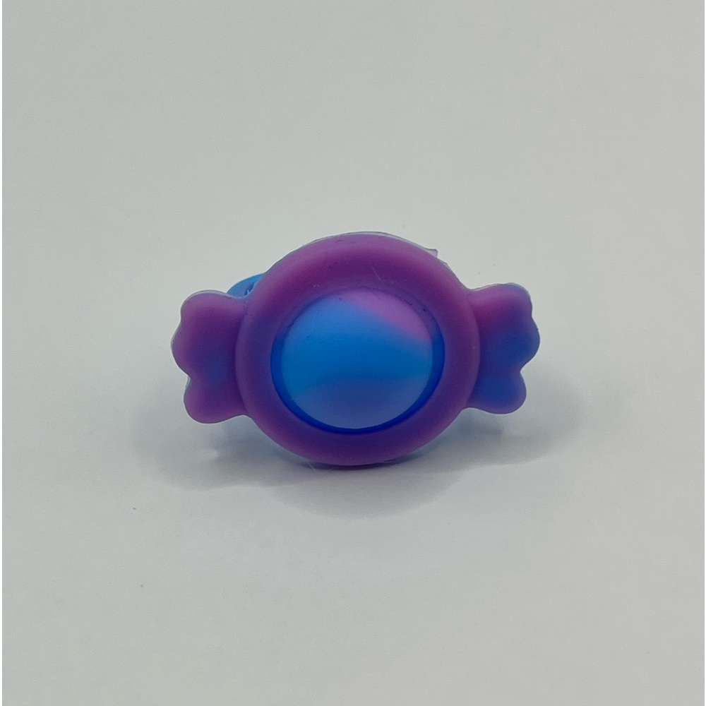 Fidget pop it ring blue and pink and a little purple